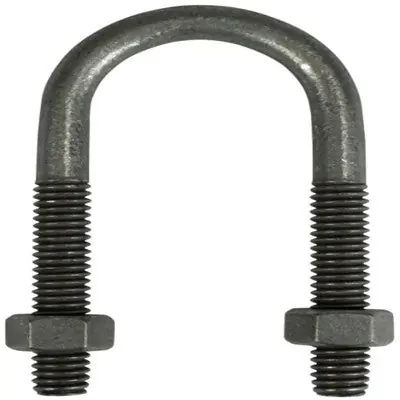 Orbit Industries SUB-400 Steel Conduit U-Bolt With Hex Nuts 4inch