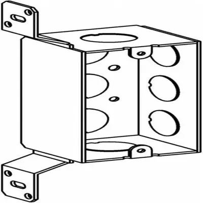 Orbit Industries HB-1-50-FB 1-G Handy Box + Brkt 1-7/8 Deep 1/2 Ko