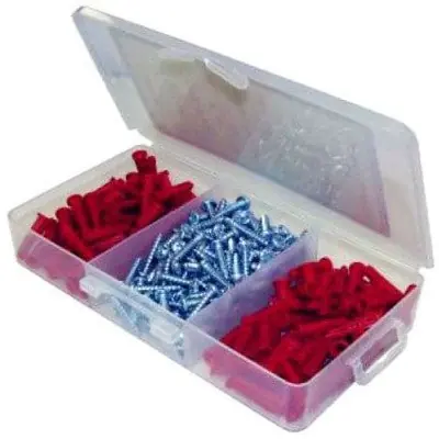 Orbit Industries KIT-10PAK Phillips/Slotted Screw and Plastic Anchor with Masonry Drill Bit