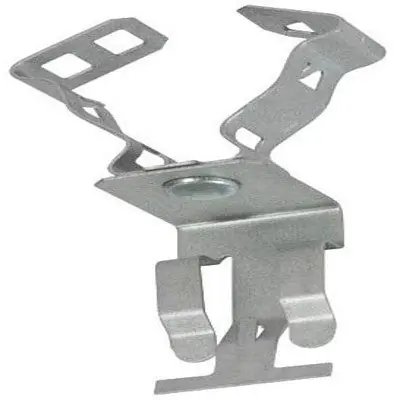ORBIT INDUSTRIES F812MATA Cond. To T-Grid Clip,Top Mount, Snap Close, 1/2-3/4 Emt