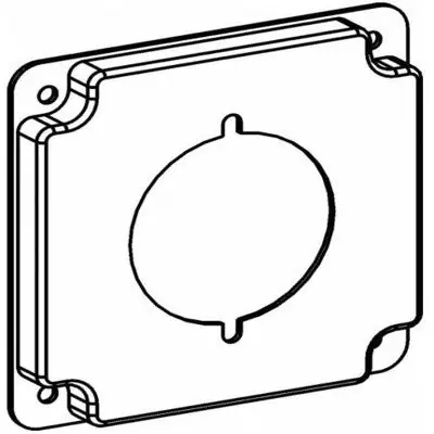 ORBIT INDUSTRIES 4407 4S Industrial Cover Power Outlet 2.155