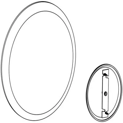 Orbit Industries CP-5NM Ceiling Cover Plate 5 inches