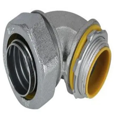 ORBIT INDUSTRIES MLTI90-250 Insulated Liquidtight Conn Malleable Iron 90-Deg 2-1/2inch