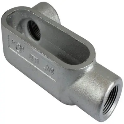 Orbit Industries LL7-75 Type Ll Threaded Conduit Body Power 3/4inch