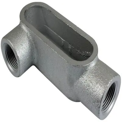 Orbit Industries LR7-150 Type Lr Threaded Conduit Body Gray Iron Form 7 1-1/2 inch