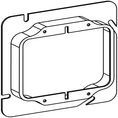 ORBIT INDUSTRIES 52125 5S 2-G 1-1/4 Raised Steel Device Rin