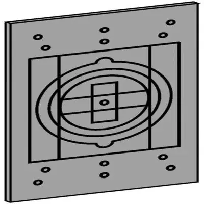 Orbit Industries G-1 1-G Box Gasket Device Mount Black