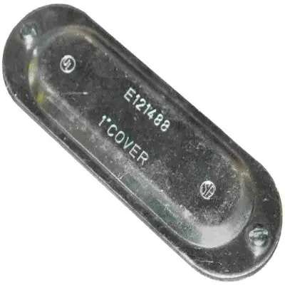 ORBIT INDUSTRIES AC-100 Aluminum Conduit Body Cover 1 inch