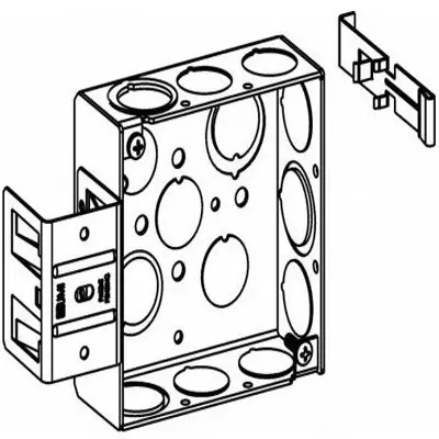 Orbit Industries 4SB-MKO-MS 4S Box 1-1/2 Deep + Ms Bracket Mko