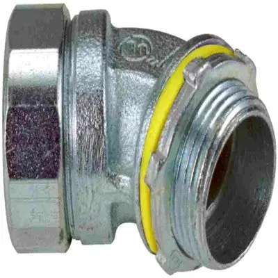 Orbit Industries MLT45-50 Liquidtight Connector Malleable Iron 45-Degree 1/2 inch