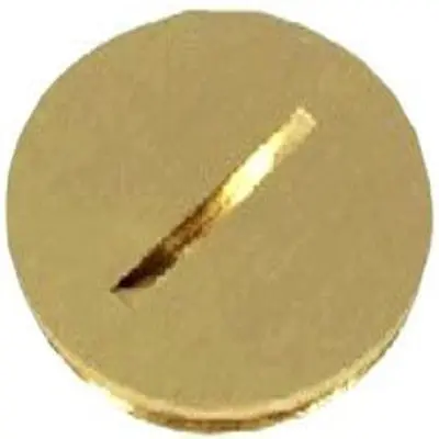 Orbit Industries RP-100-BR Round Plug 1 Inch For R1G & R2G Replacement
