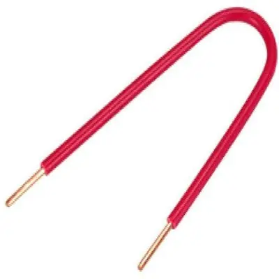 Orbit Industries WTSO-8-RED 8 Inch Red #12 Solid Wire Tail