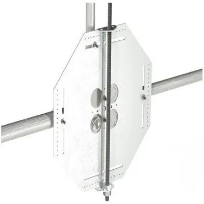 Orbit Industries BCHS-6 Box & Conduit Hanger Support Vert + Horiz Mtg Up To 6X6 Box