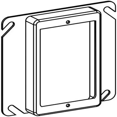 ORBIT INDUSTRIES 41200T 4S 1-G 2 Raised Steel Device & Ring Tile