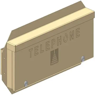 Orbit Industries UM1020-PH Telephone Service Box