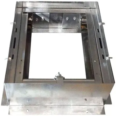 ORBIT INDUSTRIES 45LT-D-1212 Ceiling Radiation Damper W/ Sleeve (12 X 12)