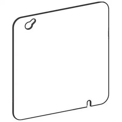 ORBIT INDUSTRIES 5BC 5S Steel Blank Cover