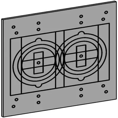 ORBIT INDUSTRIES G-2 2-G Box Gasket Device Mount Black