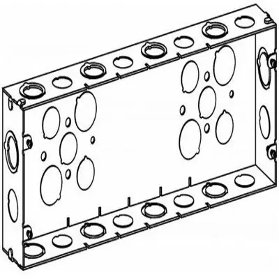 Orbit Industries SB-6 6-Gang Welded Switch Box
