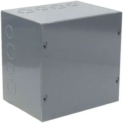 Orbit Industries 886 Indoor Nema 1 Screw Cover Enclosure 8X8X6