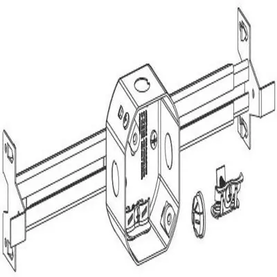 Orbit Industries FSDB-NBH New Const. Fan Support Box 2-1/8 Deep