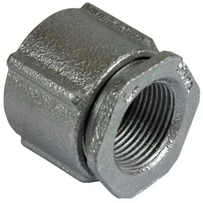 Orbit Industries MR3C-75 Malleable Iron Three-Piece Rigid Conduit Coupling 3/4 Inch