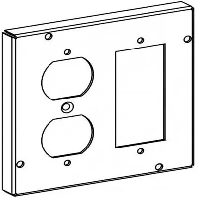 Orbit Industries 5524 5S Industrial Cover - Duplex/GFI