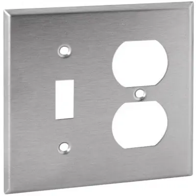 ORBIT INDUSTRIES OS18 2-G Stainless Cover - Toggle / Duplex