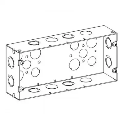 Orbit Industries SDB-4 4-Gang 2-1/2 Deep Switch Box