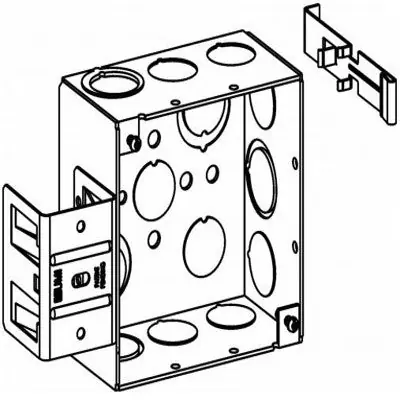 ORBIT INDUSTRIES 4SDB-MKO-MS 4S Box Power 2-1/8 Inch Deep + Ms Bracket MKO