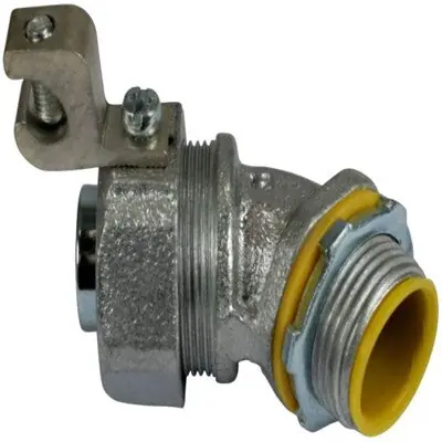 Orbit Industries MLTI45LL-250 Insltd Lqdtight Conn Mal.Iron 45D Al Lug 2-1/2#14-1/0