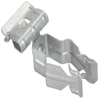 ORBIT INDUSTRIES F16P24SM Cond.To Flg. Clip, Side Mnt. 1 inch Emt, 1/8 inch-1/4 inch Flg. Push In