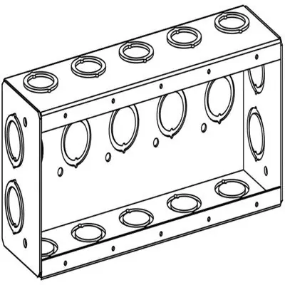 Orbit Industries MSB-5 5-G Masonry Box Power (2-1/2 Deep) Replacement MPN