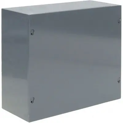 Orbit Industries 664NK Indoor Nema 1 Screw Cover Encl W/O Ko 6X6X4