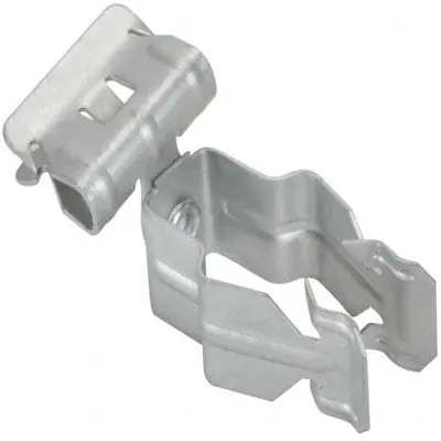 Orbit Industries F12P24SM Cond.To Flg. Clip, Side Mnt. 3/4 inch Emt, 1/8 inch - 1/4 inch Flg.Push In