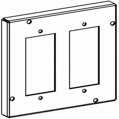 ORBIT INDUSTRIES 5544 5S Industrial Cover - 2 Gfi'S