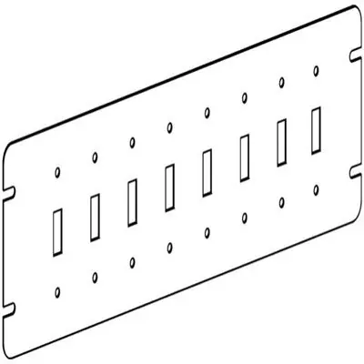 Orbit Industries 4M8-TS 8-Gang Switch Box Cover