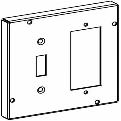 Orbit Industries 5514 5S Industrial Cover - Switch/GFI