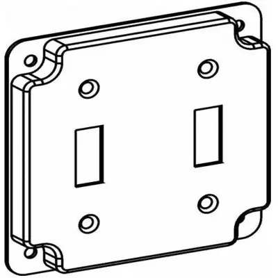 Orbit Industries 4411 4S Industrial Cover 2 Toggle Switches