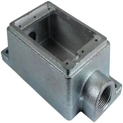 ORBIT INDUSTRIES 1MFSC-75 1G Cast Device Box 2 Inches Deep-Feed Through Replacement MPN