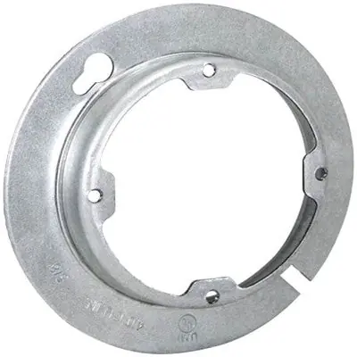ORBIT INDUSTRIES 4R200X 4 Inch Octagonal Box Steel Cover 2 Inch Raised Open Dual Direction