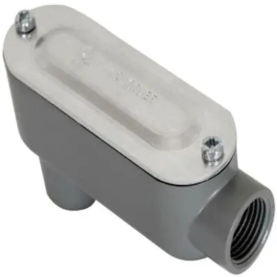 Orbit Industries LB-200AS Type Lb Al Threaded Conduit Body Two Inches Stamped Al Cvr+Gasket