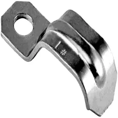 Orbit Industries SES1-100 Steel Service Entrance 1-Hole Strap 1 Inch