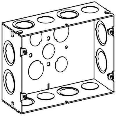 Orbit Industries SDB-2 2-Gang 2-1/2 Deep Switch Box