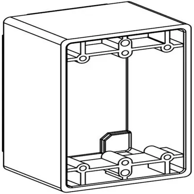 ORBIT INDUSTRIES 1PB-W 1-Gang Weatherproof Modifiable Plastic Box