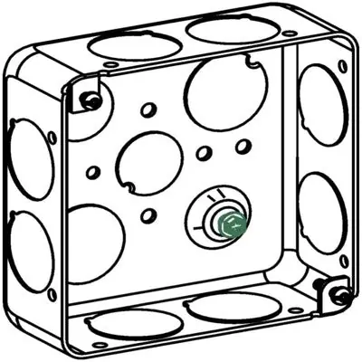 Orbit Industries D4SB-75 4S Drawn Box 1-1/2 Deep 3/4 Ko