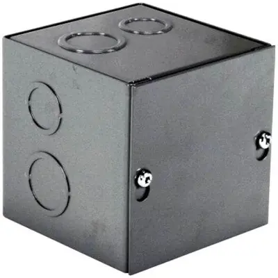 ORBIT INDUSTRIES 444 Indoor Nema 1 Screw Cover Enclosure 4X4X4