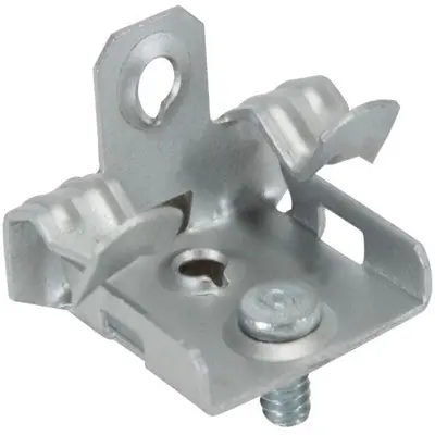 Orbit Industries FM912S Ham. On Flange Clip, B.Mnt. W/Stud, 9/16 to 3/4 Flg, 1/4 Rod