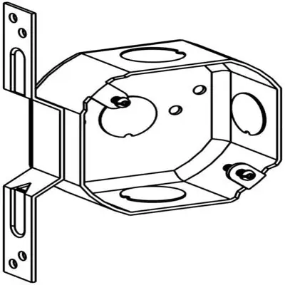 ORBIT INDUSTRIES 3RB-50-FB Drawn Oct. Box 1-1/2 Inch Deep