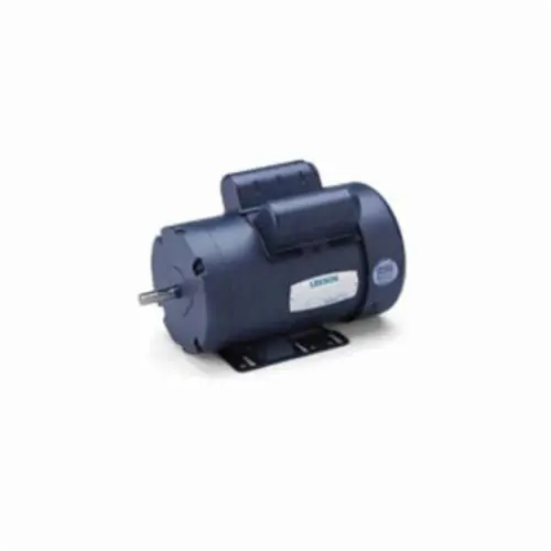 Leeson 110013 General Purpose Motor, 0.75 HP, 1 Ph, 60 Hz, 115/230 V, 1800 RPM, 56 Frame, TEFC